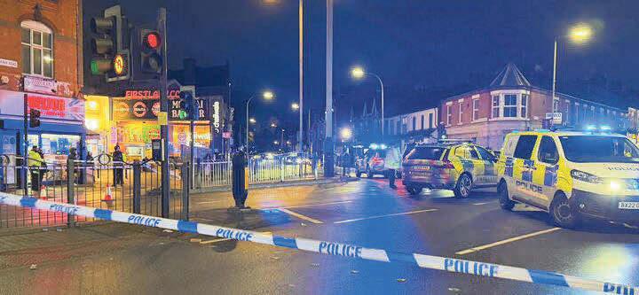 Pensioner taken to hospital after car collision