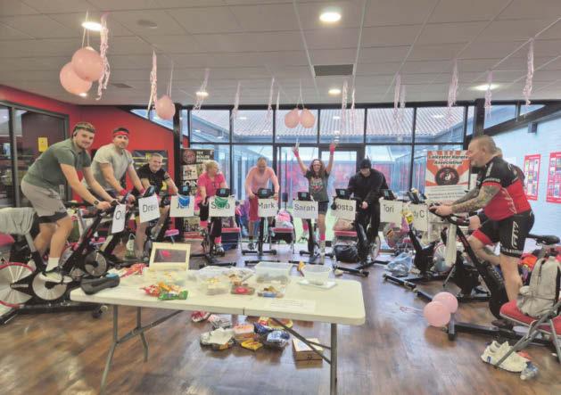 Marathon ride raises £3,200 for charity