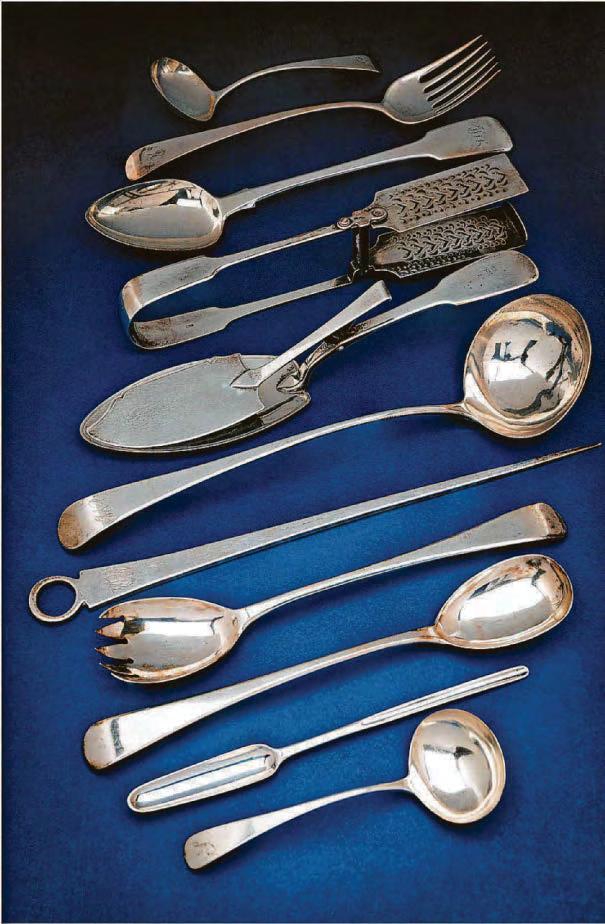 Cutlery sells for £9,000!