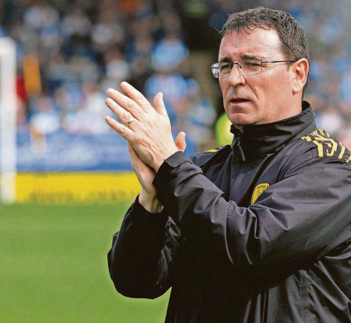 Gary: It's no time to change