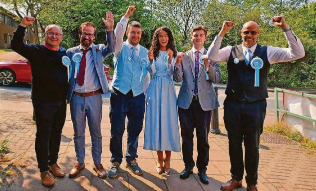 'The Farage effect made a big difference' as county council's set to be Reform-ed after poll