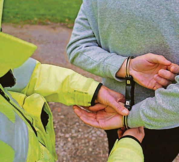 Police seized machete and drugs after swoop