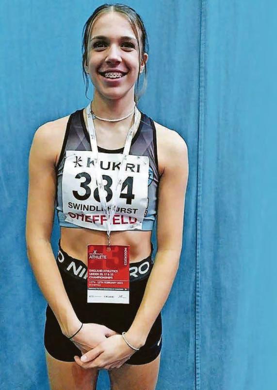 Fine individual athletic displays as Burton finish second at Moorways