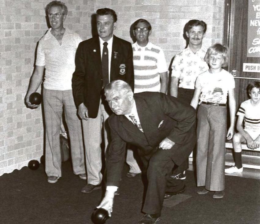Residents were given the chance to try a new sport
