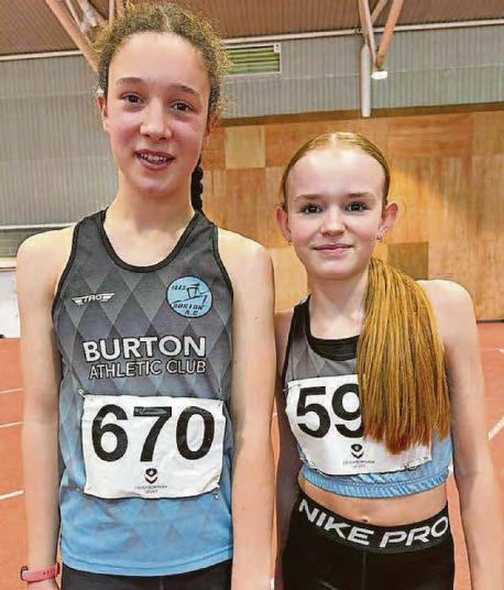 Sam tops standings as Burton athletes bag host of new bests