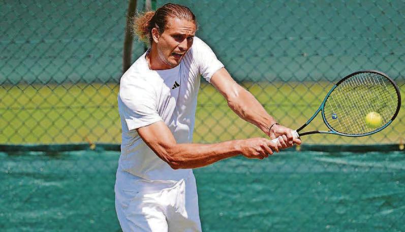 Zverev hits grass form at right time