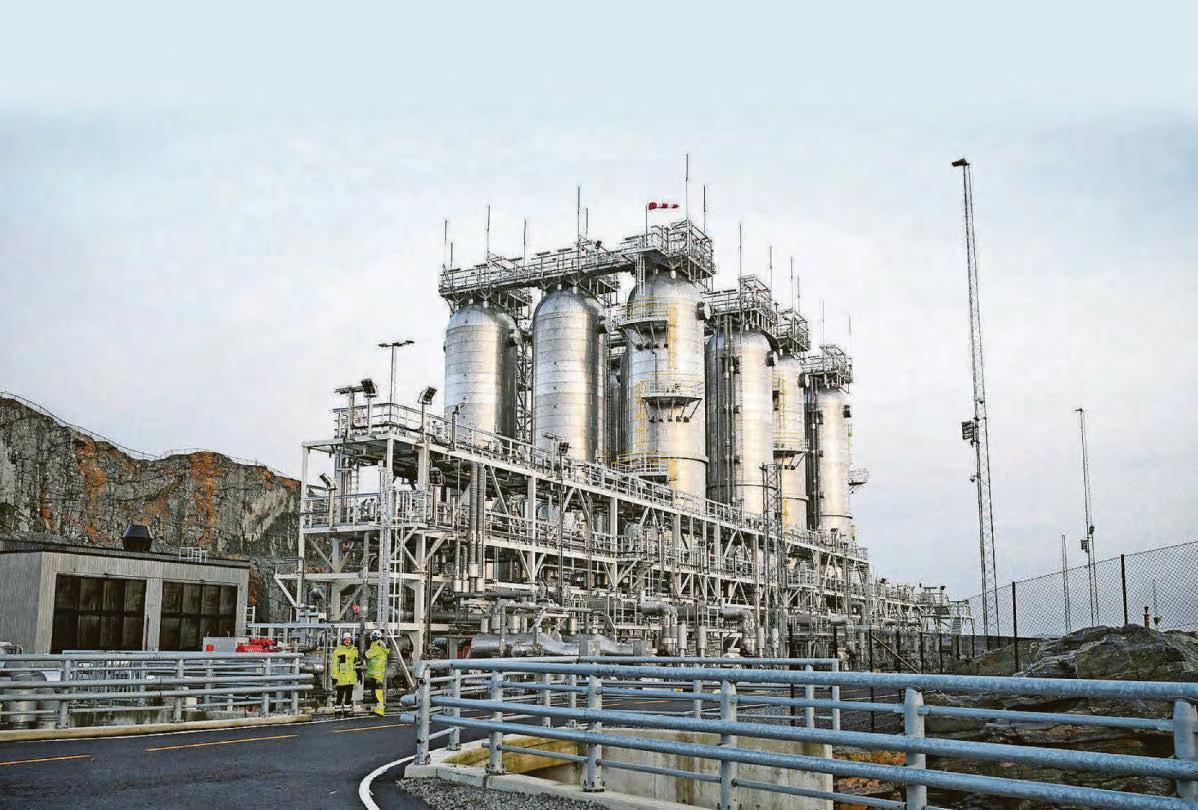 £28m investment in a carbon capture project