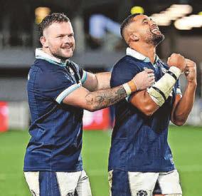 Townsend hails Scots showing 'true identity'