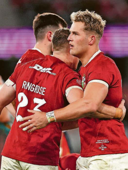 Battling Lions cling on to scrape a win