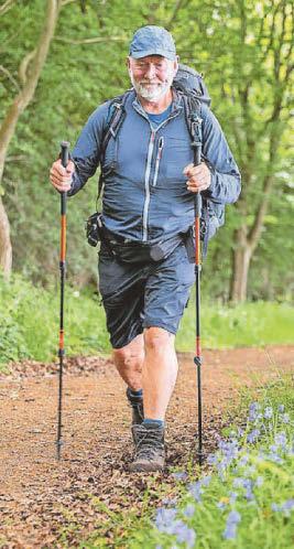 Martyn walked 1,250 miles from Land's End to John O'Groats... then biked home to Derbyshire!