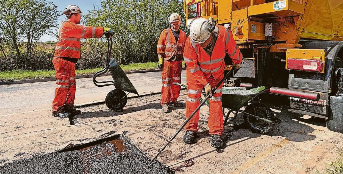 'Any threatening behaviour shown to our road crews will not be tolerated'
