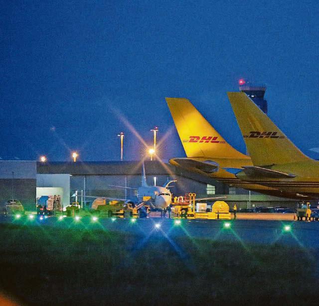 'We are pleased to see growing cargo volumes and right now it seems that the only way is up!'