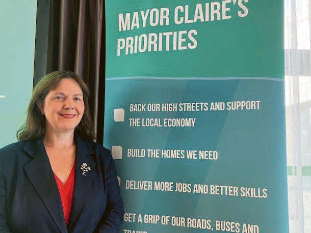 Sceptics will come round and see benefits of new authority, says mayor Claire