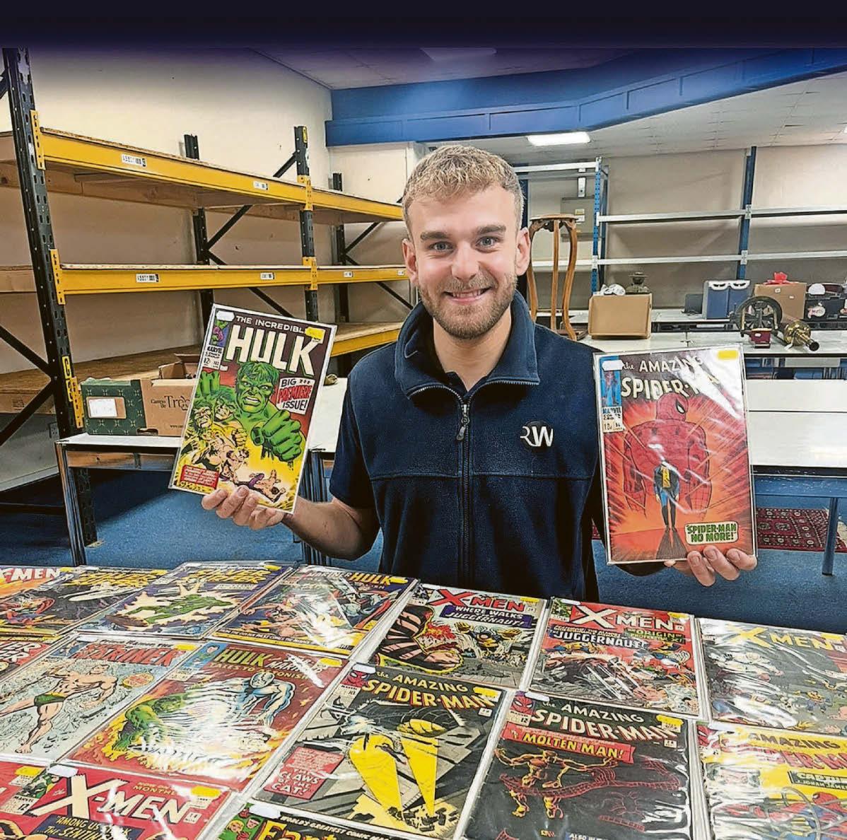 A Marvel-lous collection of comics up for auction!