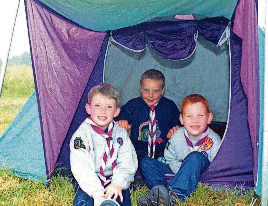 Scouts 'got to grips' with the great outdoors during camp