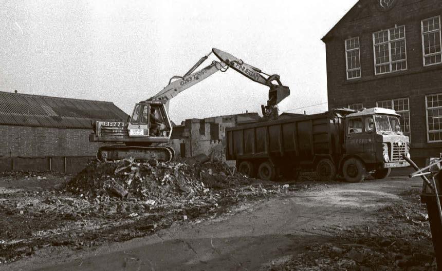 Town's facelift plan meant the demolition of buildings