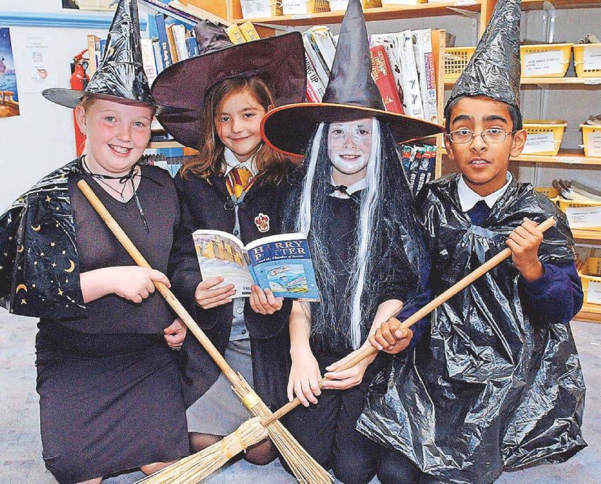 Wizards and witches were 'brought to life' by children