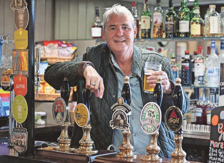 Neil Morrissey back in business as a publican as he takes on historic Derbyshire village pub