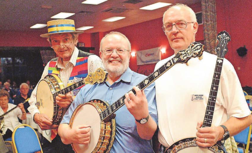 Banjo enthusiasts gathered for huge gathering of music