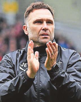 Eustace so happy with how Rams reacted to falling a goal down