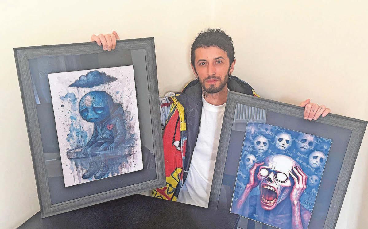 'Art has saved my life'