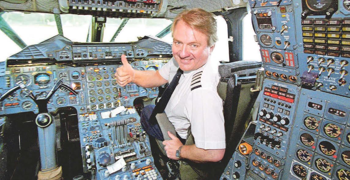 Pilot reminisced about his time in Concorde's cockpit