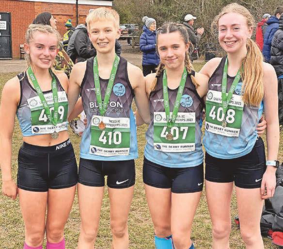 Ewan races to his tenth cross country league win on the spin