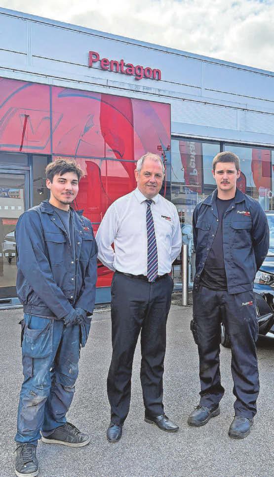 Week's work experience led to jobs for students