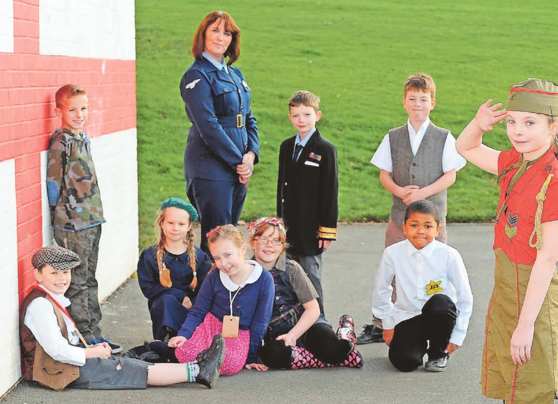 Taking a step back in time to recreate VE Day events