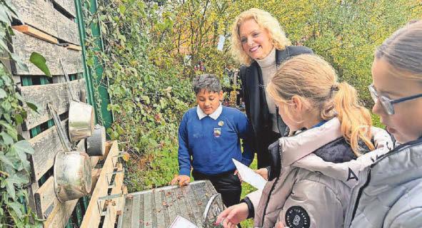 Pupils inspired by nature at their new forest school