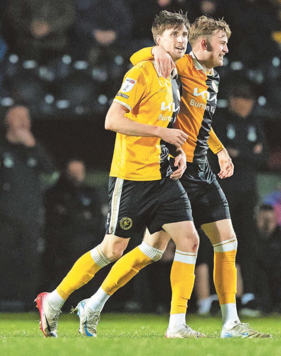 Stadium fire leaves Burton out of action