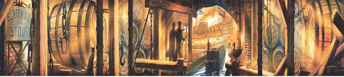 'Epic pieces of community art' alongside canal are now revived