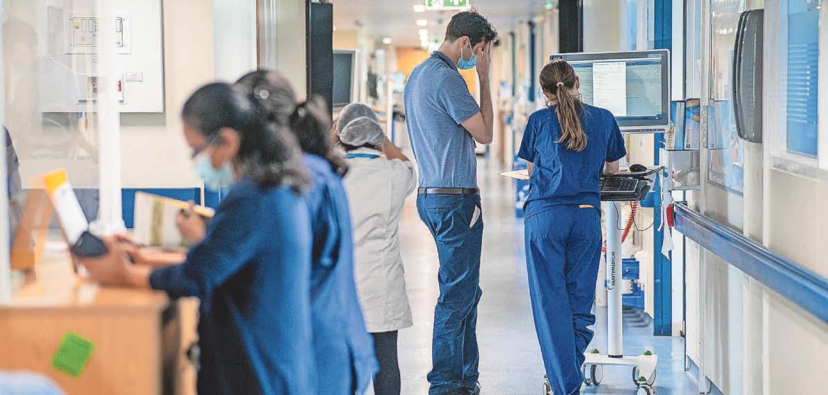 Nurses can't take time off 'for fear of leaving colleagues at the mercy of brutal pressures'
