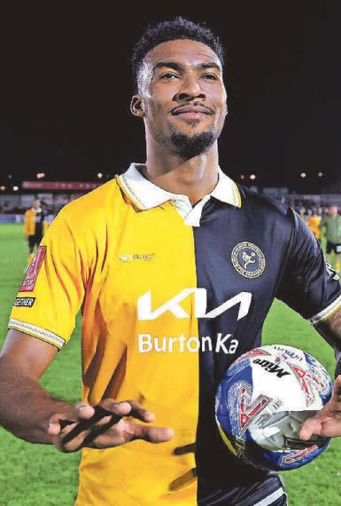 'I set myself the goal of going back home with the man-of-the-match award'