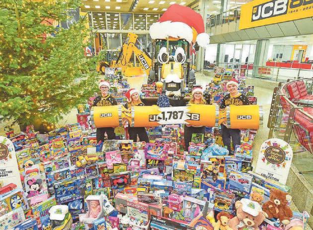 Employees dig deep for JCB appeal