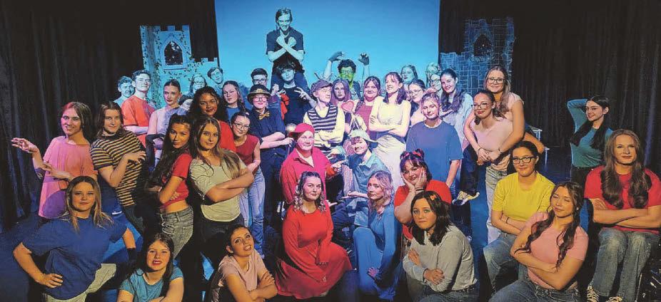 True collaboration as students stage college pantomime