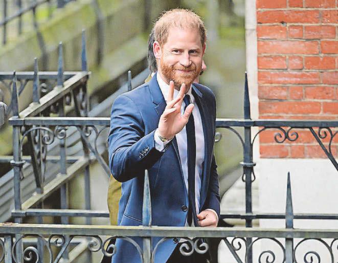 Court told of 'distress' of Prince Harry