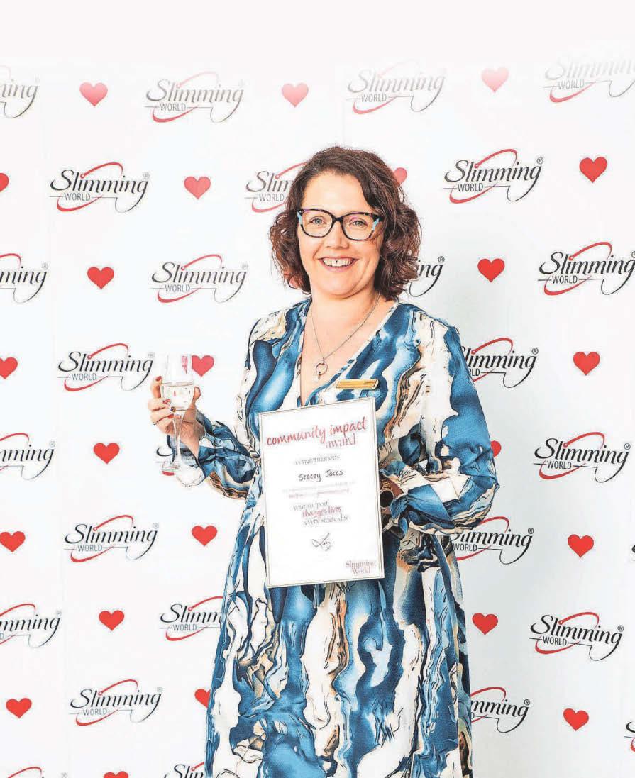 Award an 'absolute honour' for leader of slimming group