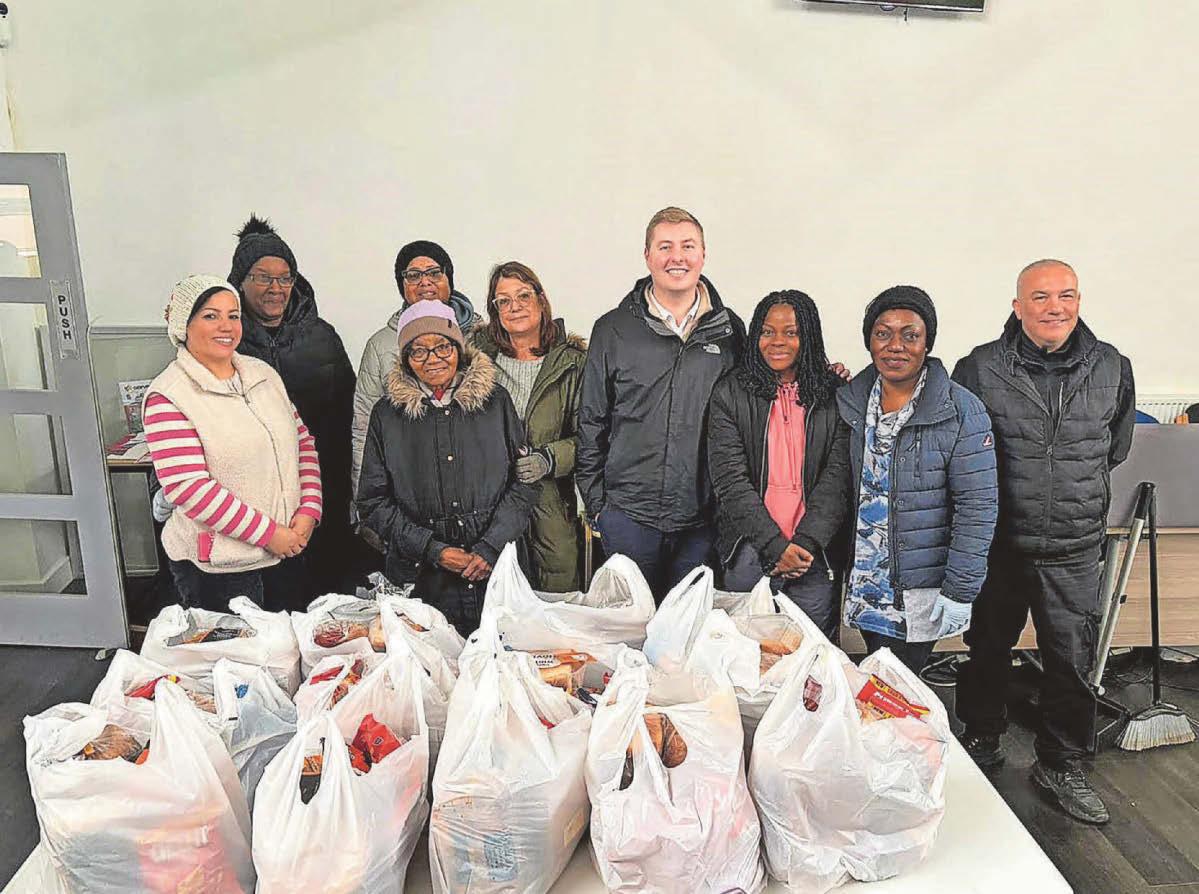 'The community spirit and commitment are inspiring'