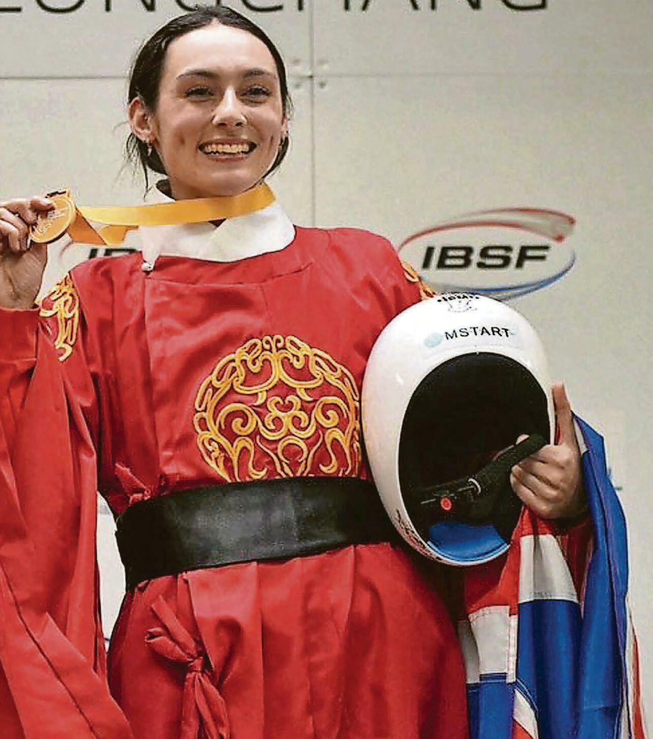 Freya's back on track in quest for Winter Olympics