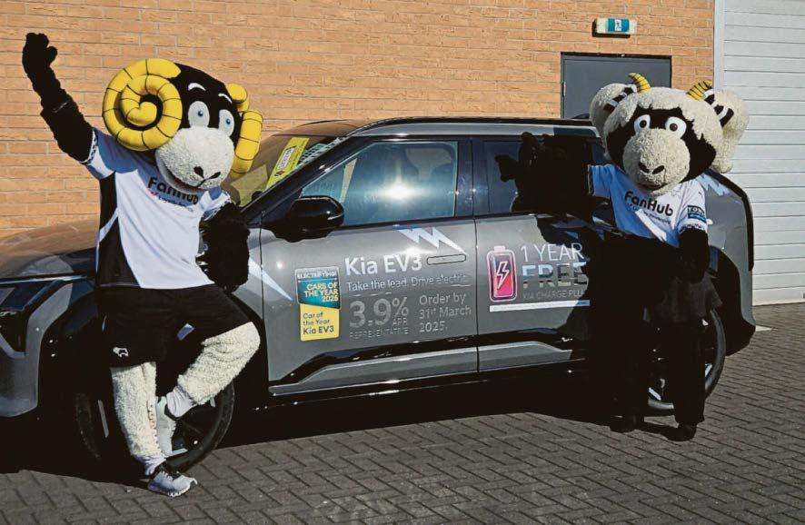 Rammie and Ewie say thanks for car company's support of Kenya trip
