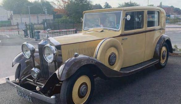 Royal car in parade of classic R-Rs heading for 'heartbeat' of our city