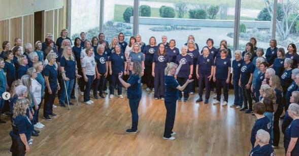 Choir records charity single to help raise cash for bereavement