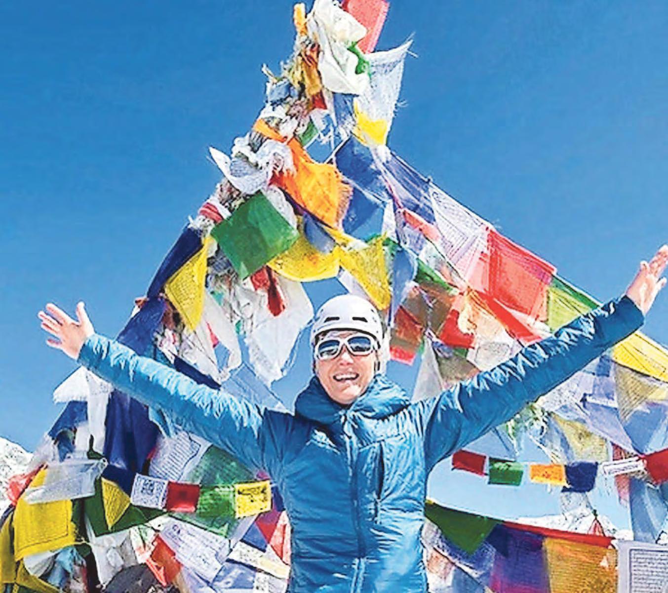 Rona follows footsteps of the first woman to climb Mount Everest