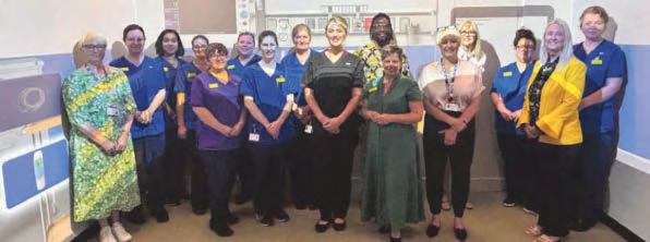 NHS England officers see progress made on electronic records at Royal Derby