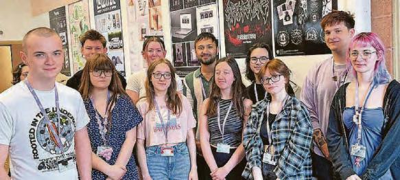 End of year exhibition showcases students' creative work