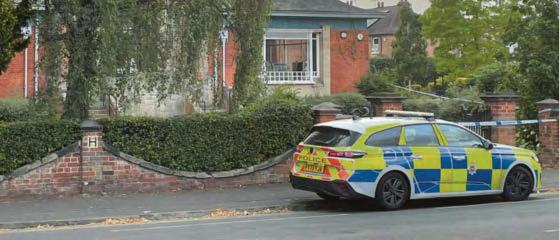 Police seal off library after man attacked
