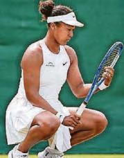 Osaka falls short in bid for fourth round