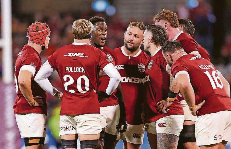 Kinghorn concern as Lions labour to win