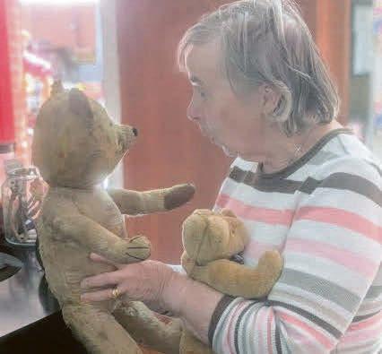 100-year-old Teddy gets spot of TLC after Ann gets her wish to restore childhood toy